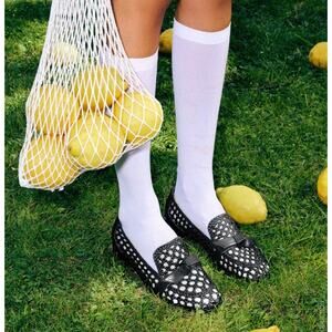 Alexandre Birman Clarita Basketry Loafer Black Sz 7 US 37 EU NIB Casual Elegance